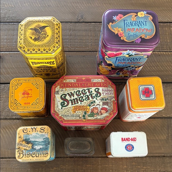Tin Container Collection - Picture 6 of 8